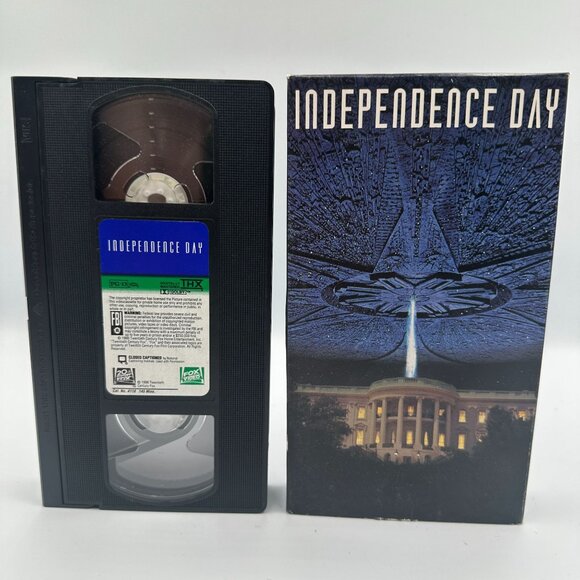 Independence Day VHS 1996 Sci-Fi Action Will Smith Jeff Goldblum Good - Picture 3 of 3